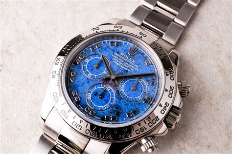 daytona oro bianco sodalite|Acquista Rolex Daytona 116509 .